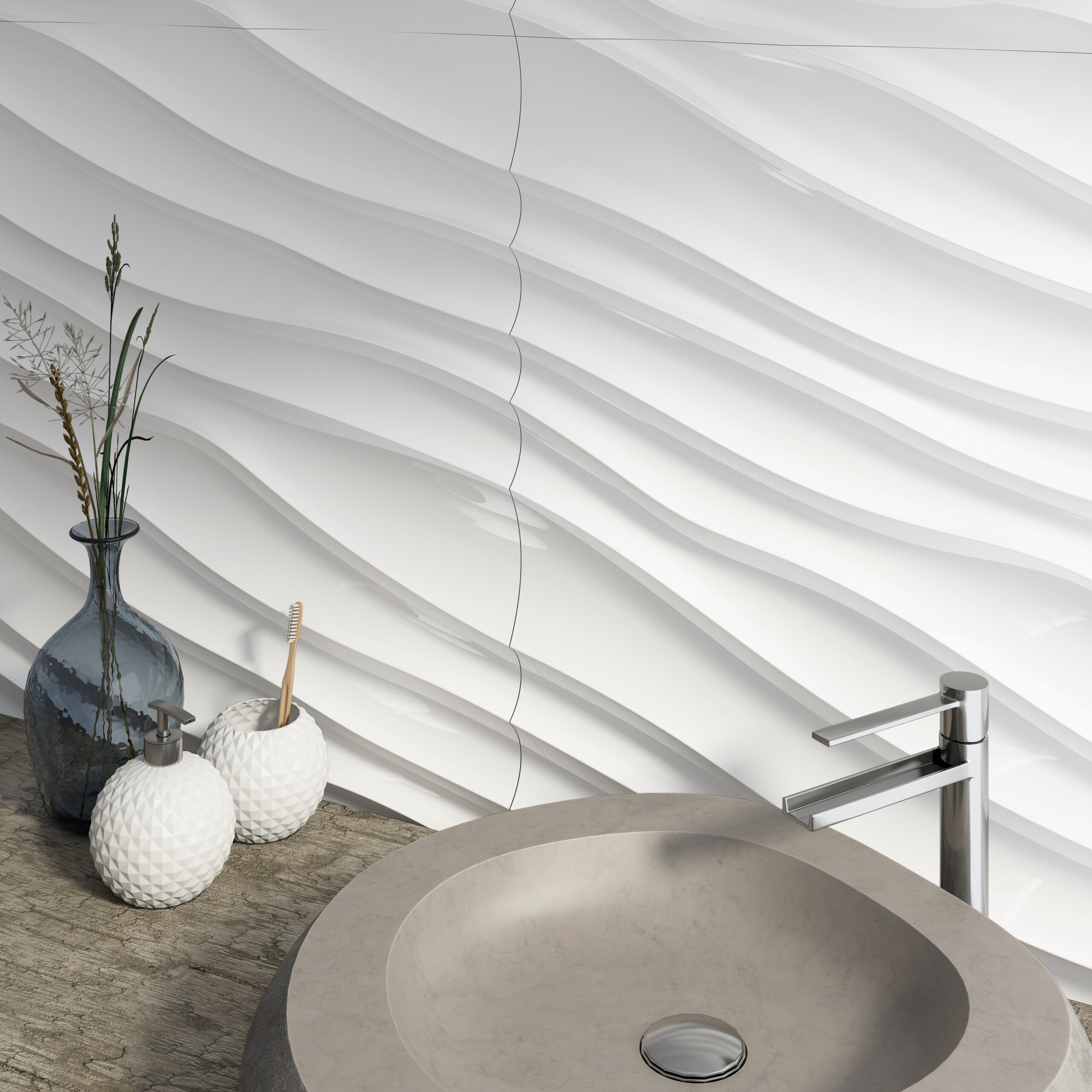 This marble faux panel is ideal for your kitchen and bathroom